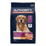 Authority Healthy Weight Large Breed Adult Dog Dry Food - Chicken & Rice, 34 lb