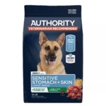 Authority Sensitive Stomach & Skin Large Breed Adult Dog Dry Food - Lamb & Rice, 34 lb