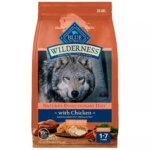 Blue Buffalo Wilderness Large Breed Adult Dry Dog Food - Chicken, High-Protein, Grain-Free