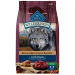 Blue Buffalo Wilderness Rocky Mountain Recipe Adult Dog Dry Food - Bison, 22 lb