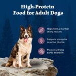 Blue Buffalo Wilderness Rocky Mountain Recipe Adult Dog Dry Food - Bison, 22 lb - Image 4