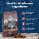 Blue Buffalo Wilderness Rocky Mountain Recipe Adult Dog Dry Food - Bison, 22 lb - Image 5