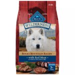 Blue Buffalo Wilderness Rocky Mountain Recipe Senior 7+ Dry Dog Food - Red Meat, 22 lb