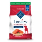 Blue Buffalo? Basics? Skin & Stomach Care Adult Dog Dry Food - Grain Free, Salmon & Potato