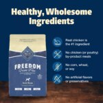 Blue Buffalo? Freedom? Senior 7+ Dry Dog Food - Grain Free, Chicken & Potatoes - Image 6