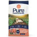 Canidae Pure Farm To Bowl Adult Dog Food - Wild-Caught Salmon & Sweet Potato Recipe, 22 lbs