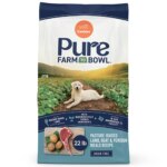 Canidae Pure Farm To Bowl Dog Food - Pasture-Raised Lamb and Goat & Venison Meals Recipe, 22 lbs