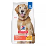 Hill's? Science Diet? Perfect Digestion 7+ Senior Dry Dog Food - Chicken, Whole Oats & Brown Rice