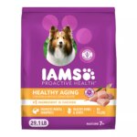 IAMS? Proactive Health Senior Dry Dog Food - Healthy Aging, Chicken & Whole Grains
