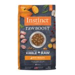 Instinct? Raw Boost Gut Health Kibble + Freeze-Dried Raw Adult Dry Dog Food - Grain Free, Chicken