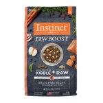 Instinct? Raw Boost Kibble + Freeze-Dried Raw All Life Stages Dry Dog Food - Raw, Grain Free, Salmon