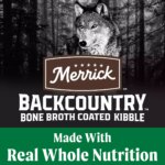 Merrick Backcountry Grain Free Bone Broth Coated Kibble Adult Dog Dry Food - Natural, Beef & Bison - Image 4