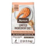 Merrick Limited Ingredient Diet Adult Dry Dog Food - Natural, Healthy Grains, Salmon & Brown Rice