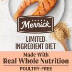 Merrick Limited Ingredient Diet Adult Dry Dog Food - Natural, Healthy Grains, Salmon & Brown Rice - Image 2