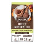 Merrick Limited Ingredient Diet Grain Free Adult Dry Dog Food - Natural, Lamb & Sweet Potato