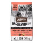 Merrick? Backcountry? Adult Dry Dog Food - Natural, Freeze Dried Raw, Grains, Salmon & Whitefish