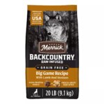 Merrick? Backcountry? Grain Free Adult Dry Dog Food - Natural, Freeze Dried Raw Bits, Lamb & Venison
