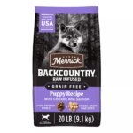 Merrick? Backcountry? Grain Free Puppy Dry Dog Food - Natural, Freeze Dried Raw, Chicken & Salmon