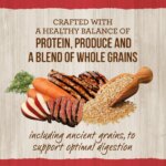 Merrick? Healthy Grains? Adult Dry Dog Food - Natural, Beef & Brown Rice with Ancient Grains - Image 3