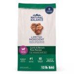 Natural Balance Limited Ingredient With-Grain Small Breed Adult Dry Dog Food - Lamb & Brown Rice