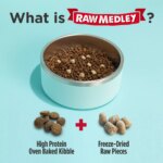 Nulo Raw Medley Small Breed Adult Dog Food - Kibble Plus Freeze Dried, Turkey, Sweet Potato & Duck - Image 4