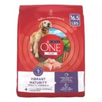Purina ONE Plus Vibrant Maturity Adult 7+ Senior Dry Dog Food 16.5 lb