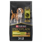 Purina Pro Plan Weight Management Shredded Blend Senior 7+ Dry Dog Food - Chicken & Rice