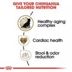 Royal Canin Breed Health Nutrition Chihuahua Breed Specific Aging 8+ Senior Dog Dry Food - 2.5 lb - Image 3