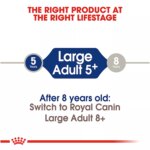 Royal Canin Size Health Nutrition Large Breed Adult 5+ Dog Dry Food - 30 lb - Image 6