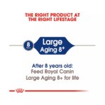Royal Canin Size Health Nutrition Large Breed Aging 8+ Senior Dog Dry Food - 30 lb - Image 5