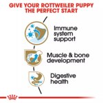 Royal Canin? Breed Health Nutrition? Rottweiler Breed Specific Puppy Dog Dry Food - 30 lb - Image 3
