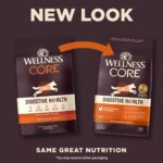 Wellness Core Digestive Health Adult Dry Dog Food - With-Grain, Chicken & Brown Rice - Image 3